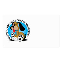 Prostate Cancer Dog Business Card