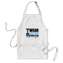 Prostate Cancer I Wear Light Blue Father-in-Law Aprons