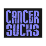 Prostate Cancer Sucks 1C postcards