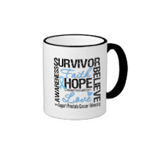 Prostate Cancer Survivors Motto Mugs