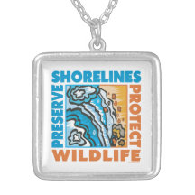 Protect Beaches Necklaces