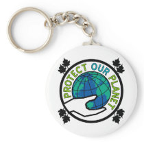 Protect Our Planet Keychains