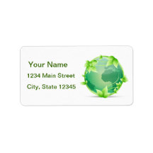 Protect The Earth Address Label