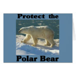Protect the Polar Bear Card
