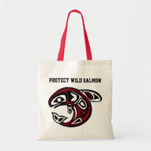 Protect Wild Salmon bag