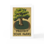 Protect Your Parks 1938 WPA Card
