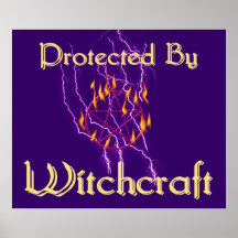 Protected By Witchcraft Poster