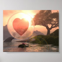 Protected Heart Poster