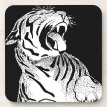 Protecteur blanc occidental de Feng Shui de tigre  Sous-bocks