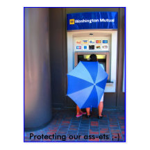 Protecting our ass-ets ;-) postcards