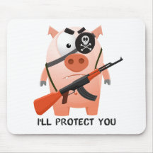 Protecting pig mouse pads