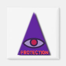protection, tout l'aimant voyant d'oeil