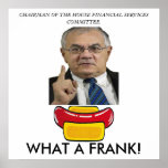 Protest against Congress Barney Frank Print