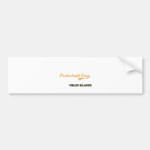 Protestant Cay Virgin Islands Classic Bumper Stickers