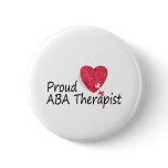 Proud ABA Therapist buttons