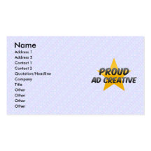 Proud Ad Creative Business Card Templates