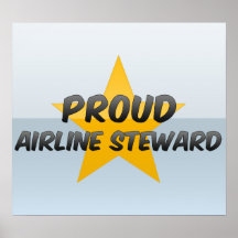 Proud Airline Steward Print