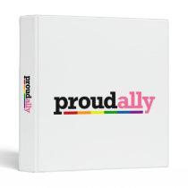 Proud Ally Light Avery Binder binders