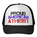Proud American Atheist Trucker Hats