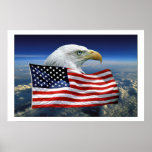Proud American Eagle Posters
