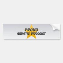Proud Aquatic Biologist Bumper Sticker
