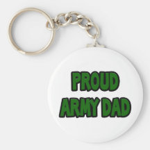 Proud Army Dad Key Chains