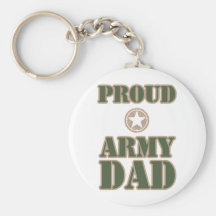 Proud Army Dad Key Chains