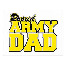 Proud Army Dad Post Cards