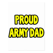 Proud Army Dad Postcard