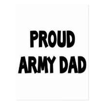 Proud Army Dad Postcards