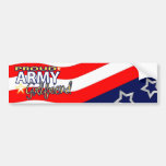 Proud Army Girlfriend Bumpersticker Bumper Stickers