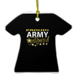 Proud Army Girlfriend T-Shirt Ornament