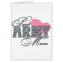 Proud Army Mom Cards