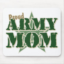 Proud Army Mom Mouse Pad