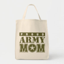 Proud Army Mom Tote Bag