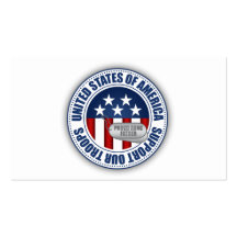Proud Army National Guard Father Business Card