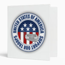 Proud Army National Guard Friend 3 Ring Binders