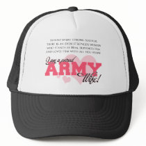 Proud Army Wife Hats