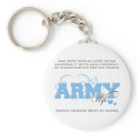 Proud ARMY Wife Key Chain