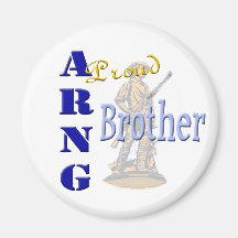 Proud ARNG Brother Magnet