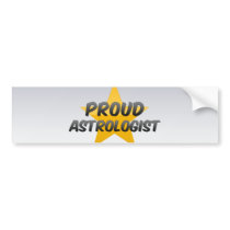Proud Astrologist Bumper Stickers