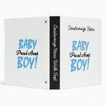 Proud Aunt Baby Boy T-shirts and Gifts Binder