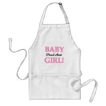 Proud Aunt Baby Girl Tshirts and Gifts Apron