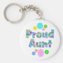 Proud Aunt Key Chains