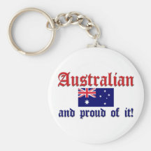 Proud Australian Key Chain