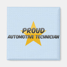 Proud Automotive Technician Fridge Magnet