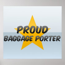Proud Baggage Porter Print