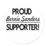 Proud Bernie Sanders Supporter! Sticker