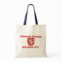 Proud Bohemian Grandpa Canvas Bag