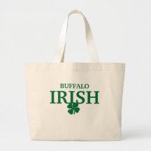 Proud BUFFALO IRISH! St Patrick's Day Canvas Bag